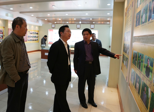 安阳市副市长刘建发一行到我校调研
