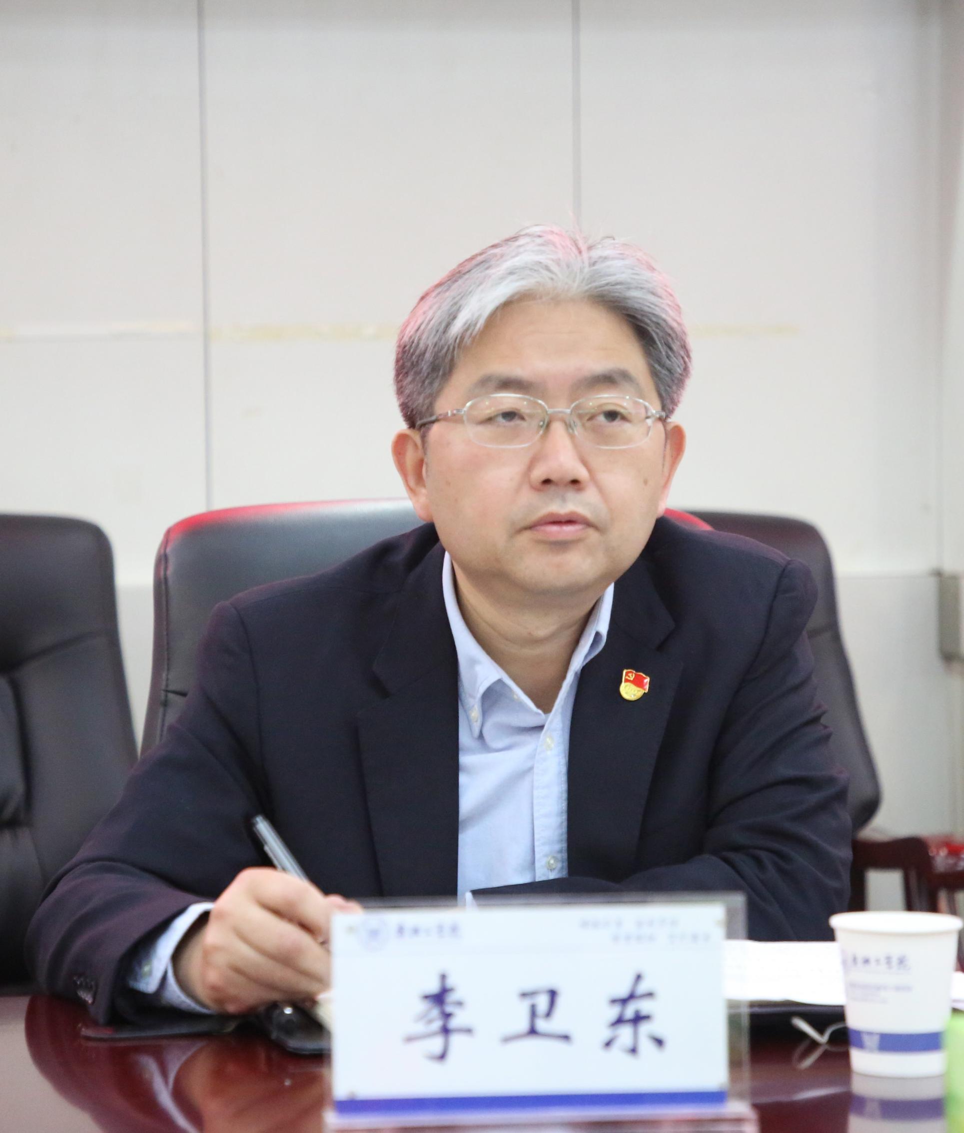 安阳市侨联主席李卫东一行莅临我校开展合作交流
