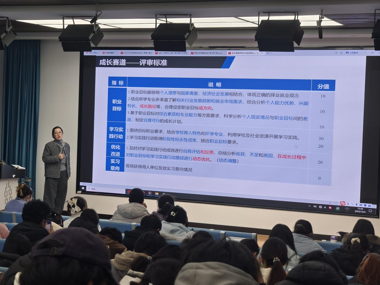 安阳工学院举办2025年大学生职业规划大赛专题培训